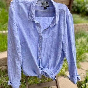 Baird Mcnutt Irish Linen button up shirt